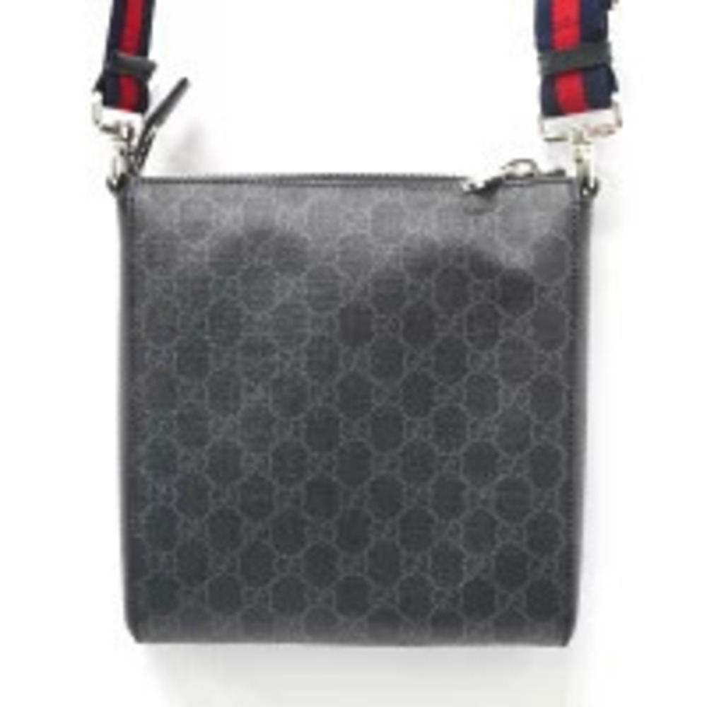Gucci Supreme Shoulder Messenger Bag Black GG